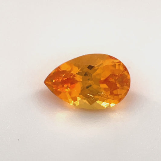 PG-166-11-3 Spessartite 4.9 x 7.5 MM Pear 1.07cts