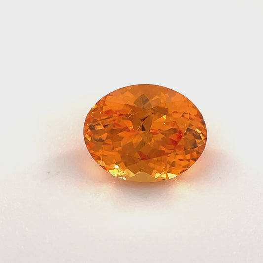 PG-234-8-1 Spessartite 5.4 x 6.6 MM Oval 1.22cts