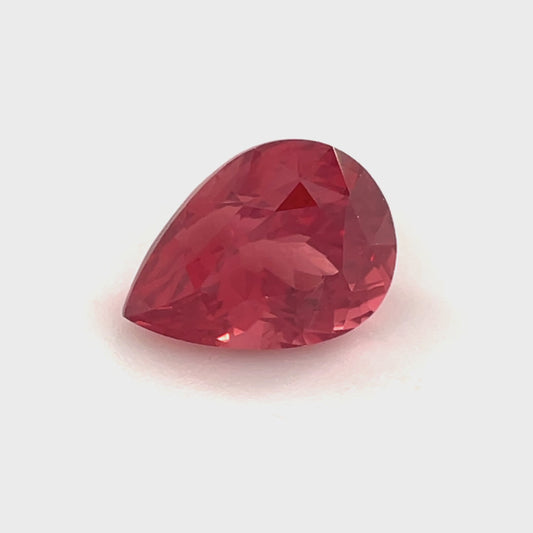 PG-146-6-1 Mahenge Spinel 5.2 x 7.2 MM Pear 1.09cts
