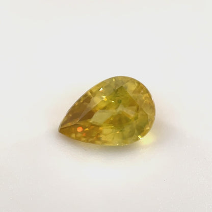 PG-27-16-5 Madagascar Sphene 5.38 x 7.82 MM Pear 1.03cts