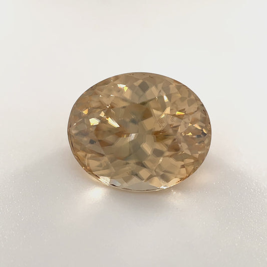 PG-183-686 Tanzanian Zircon 9.1 x 10.9 MM Oval