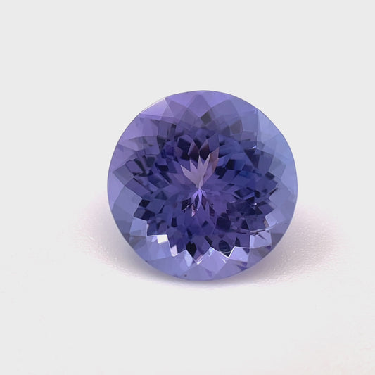 PG-TZBS-45 Tanzanite 9.3 MM Round 3.2cts