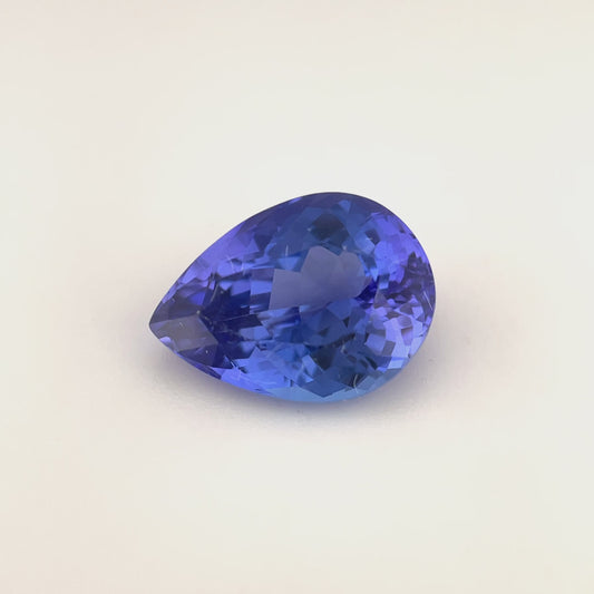 PG-243-116-1 Tanzanite 8.4 x 11.7 MM Pear 4.06cts