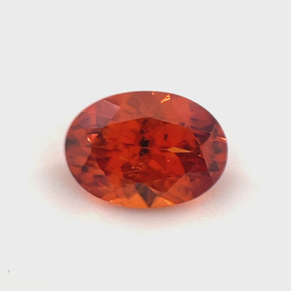 PG-124-54-1 Spessartite 5.2 x 7.1 MM Oval 1.08cts
