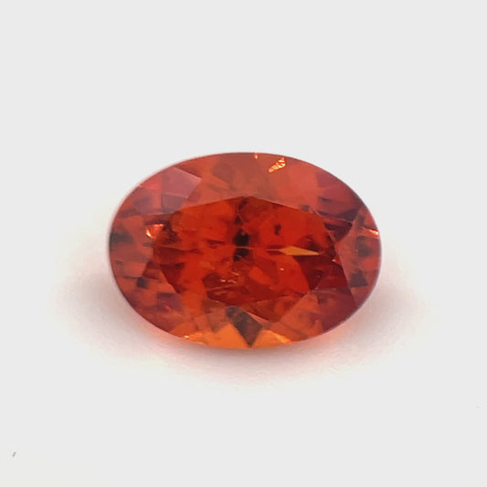 PG-124-54-1 Spessartite 5.2 x 7.1 MM Oval 1.08cts