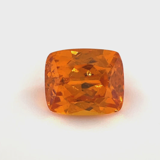 PG-310-35-2 Spessartite 5.6 x 6.6 MM Cushion 1.47cts