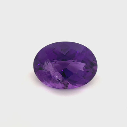 PG-298-38-MO Rwanda Amethyst 9.1 x 12.2 MM Oval 3.83cts