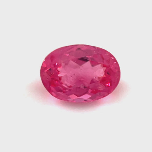 PG-SPBS-83 Mahenge Spinel 5.3 x 7 MM Oval 1.03cts
