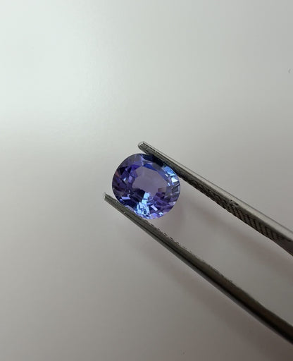 PG-16-109 Tanzanite 6.8 x 7.6 MM Oval 1.71cts