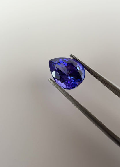 PG-140-10 Tanzanite 8.5 x 11 MM Pear 3.88cts