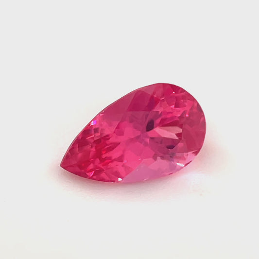 PG-282-12-2 Mahenge Spinel 5.1 x 8.4 MM Pear 1.06cts