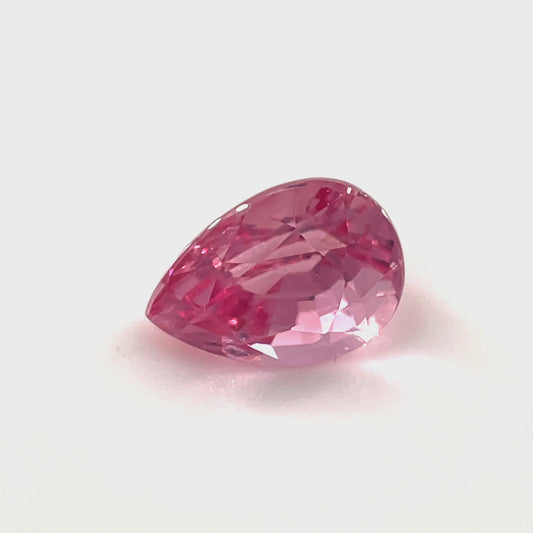 PG6-20-9-1 Mahenge Spinel 5.5 x 7.6 MM Pear 1.39cts
