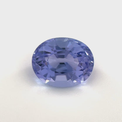 PG-16-84 Tanzanite 6.3 x 7.9 MM Oval 1.65cts