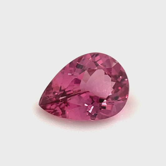 PG-AG-20-16 Mahenge Spinel 5.6 x 7.7 MM Pear 1.06cts