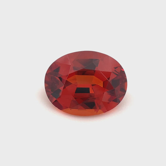 PG-I638-507 Mahenge Garnet 7.6 x 9.6 MM Oval 2.76cts