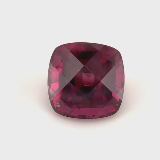 PG-127-96-MJX Rhodolite Garnet 9 MM Cushion
