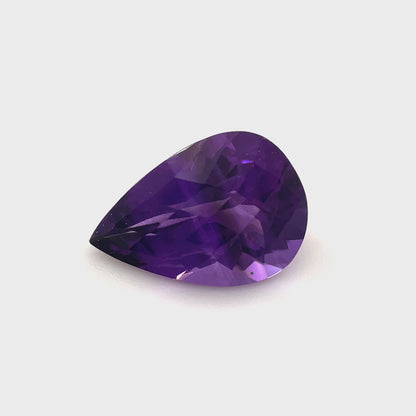 PG-298-29-MO Rwanda Amethyst 9.0 x 12.8 MM Cushion 3.44cts