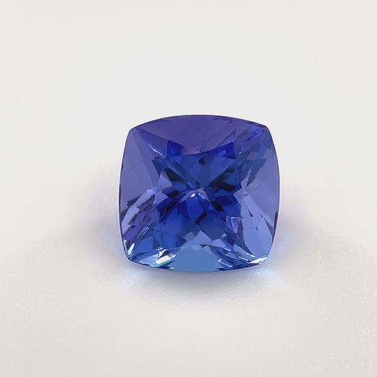 PG-153-21 Tanzanite 6.8 x 6.9 MM Cushion 1.78cts