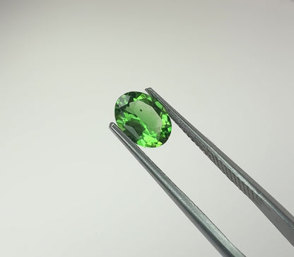 PG-CTRBS-3-EO Chrome Tourmaline 6 x 8 MM Oval 1.19cts