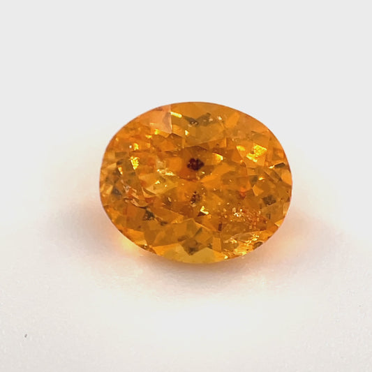 PG-213-25-3 Spessartite 5.9 x 7 MM Oval 1.34cts