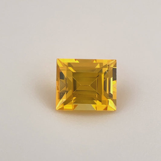 PG-YSABS-10 Yellow Sapphire 4.7 x 5.5 MM Baguette