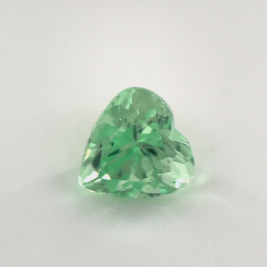 PG-144-1 Merelani Mint Garnet 6.1 MM Heart 1.12cts