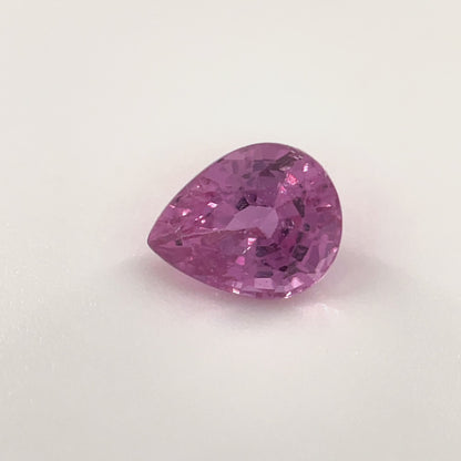 PG-PSABS-2 Pink Sapphire 5.4 x 6.7 MM Pear