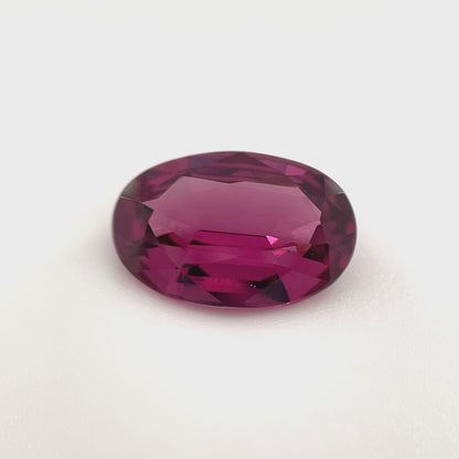 PG-130-36 Rhodolite Garnet 8 x 12 MM Oval 3.51cts