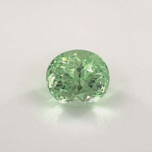 PG-150-33 Merelani Mint Garnet 5.3 x 5.9 MM Oval 1.08cts