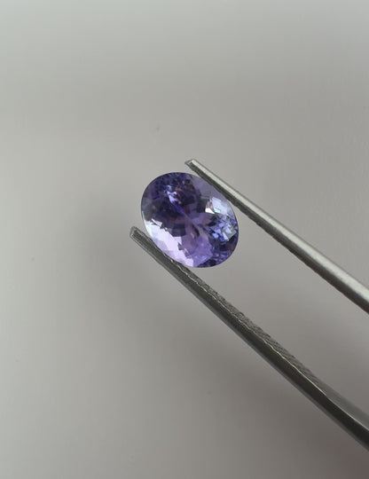 PG-33-84-19 Tanzanite 6 x 8 MM Oval 1.53cts