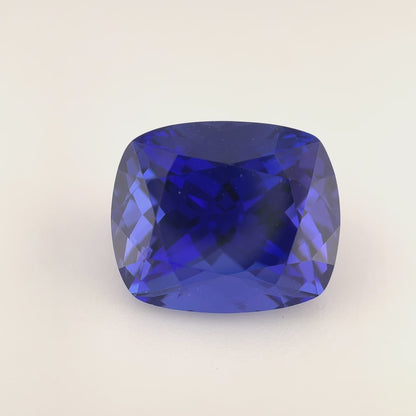 PG-T802-55 Tanzanite 9.8 x 11.8 MM Cushion