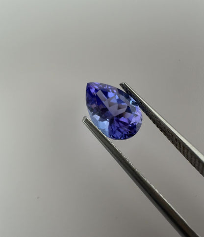 PG-254-12-2 Tanzanite 6.7 x 9.7 MM Pear 2.03cts