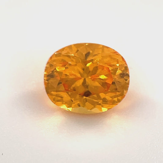 PG-299-1-2 Spessartite 5.2 x 6.3 MM Oval 1.17cts