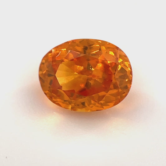 PG-200-50-2 Spessartite 5.6 x 7.1 MM Oval 1.51cts