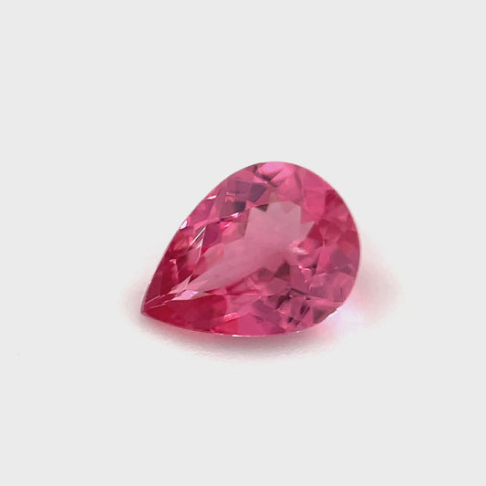 PG-SPBS-67 Mahenge Spinel 6.1 x 8 MM Pear 1.1cts