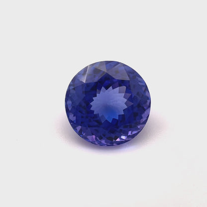 PG-324-6-55 Tanzanite 9.4 MM Round 3.83cts