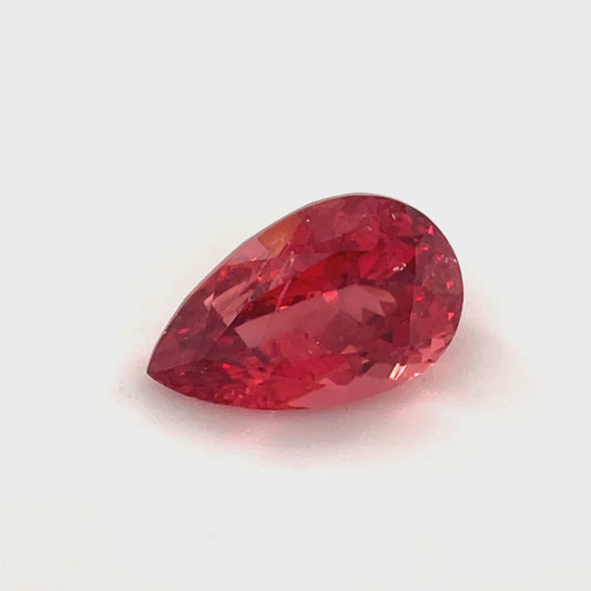 PG-209-4-2 Mahenge Spinel 5.2 x 8.3 MM Pear 1.36cts