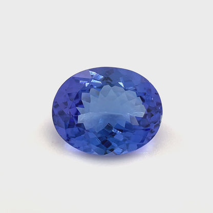 PG-208-9 Tanzanite 8.3 x 10.2 MM Oval 2.97cts