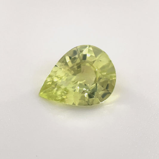 PG1-47G-15-11 Chrysoberyl 6.7 x 8.8 MM Pear 1.57cts