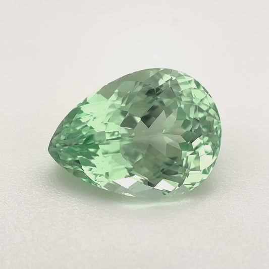 PG-183-17-1 Merelani Mint Garnet 8.2 x 10.9 MM Pear