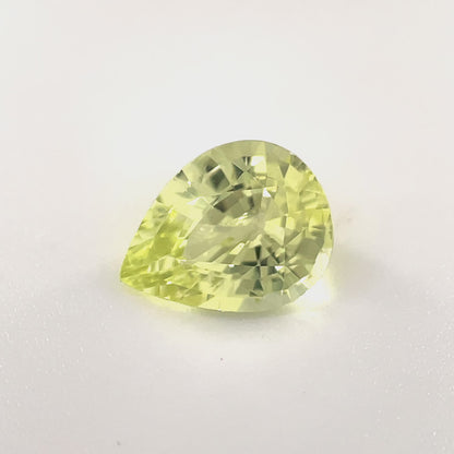 PG1-47G-15-10 Chrysoberyl 6.6 X 8.6 MM Pear 1.56cts