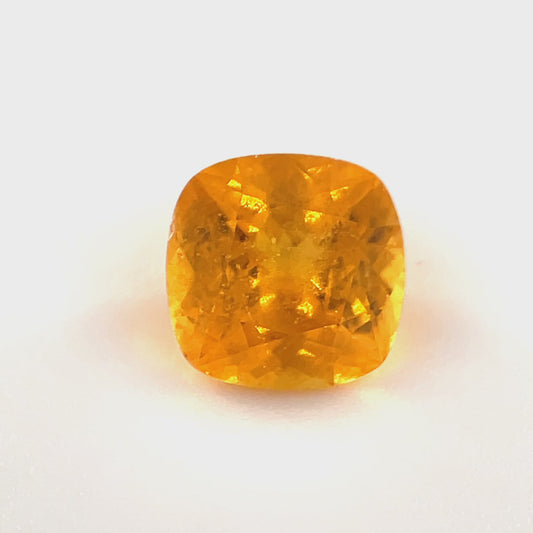 PG-153-43 Spessartite 6.3 x 6.3 MM Cushion 1.28cts