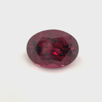 PG-121-275 Rhodolite Garnet 8.7 x 11.8 MM Oval 5.03cts