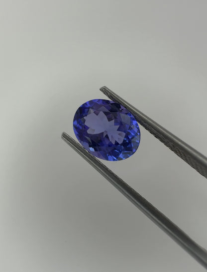 PG-149-27 Tanzanite 7 x 9 MM Oval 1.95cts