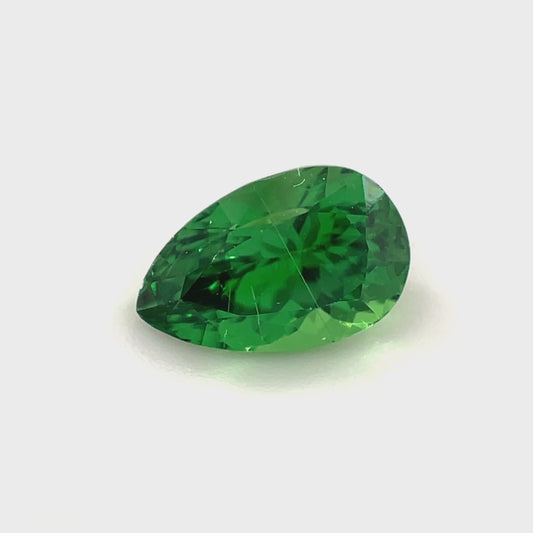 PG-313-64 Tsavorite 5.5 x 8.6 MM Pear 1.56cts