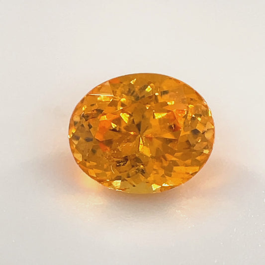 PG-224-10-2 Spessartite 7.1 x 7.9 MM Oval 1.33cts
