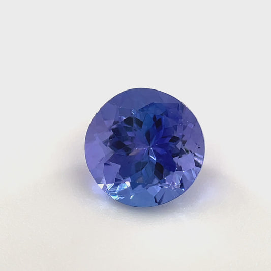 PG-144-94 Tanzanite 7.3 x 7.3 MM Round 1.78cts