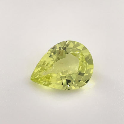 PG1-47B-15-22 Chrysoberyl 6.6 x 8.8 MM Pear 1.63cts